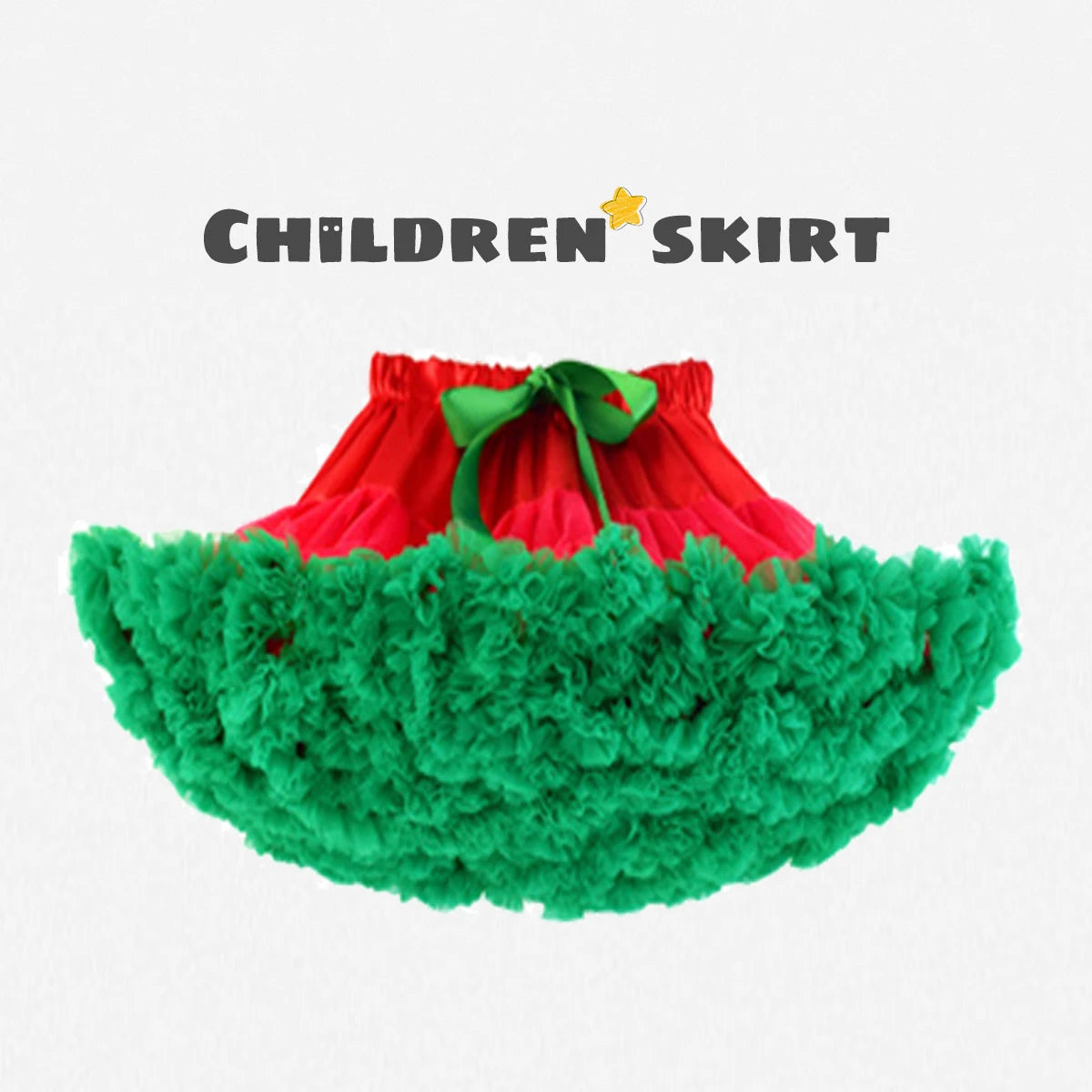 Baby Girls Tulle Tutu Skirt Ballerina Pettiskirt Fluffy Children