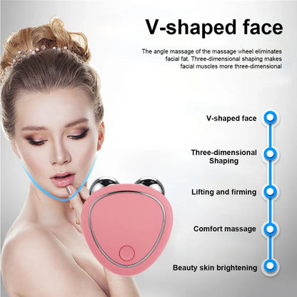 Microcurrent Roller Skin Tightening Rejuvenation Beauty