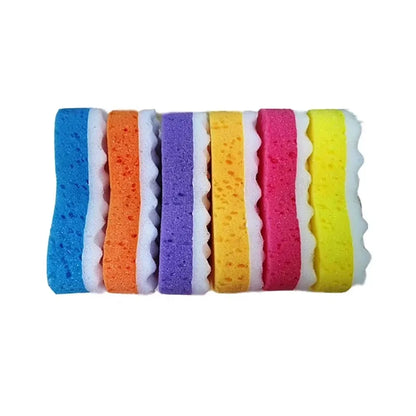 1/3PcsSoft Bath Sponge Body Scrub Bast Wisp Massage