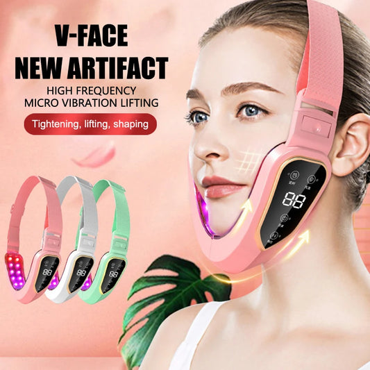 Electric V-Facial Beauty Massager, Adjustable Intensity