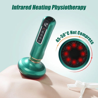 Electric Cupping Massager Vacuum Suction Cup GuaSha