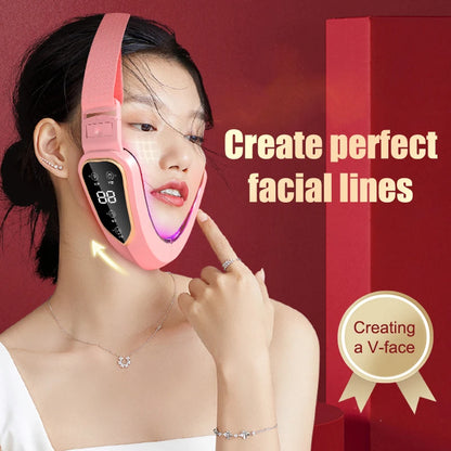 Electric V-Facial Beauty Massager, Adjustable Intensity