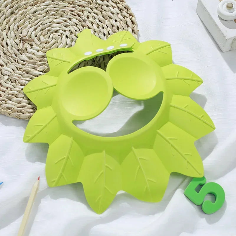 Safe Baby Shower Cap Bath Protection Soft Cap Hat for Baby