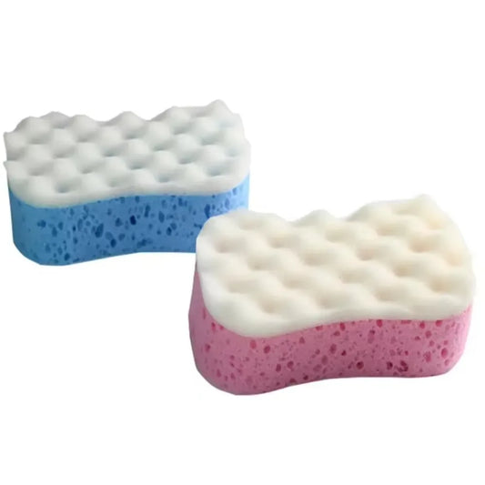 1/3PcsSoft Bath Sponge Body Scrub Bast Wisp Massage