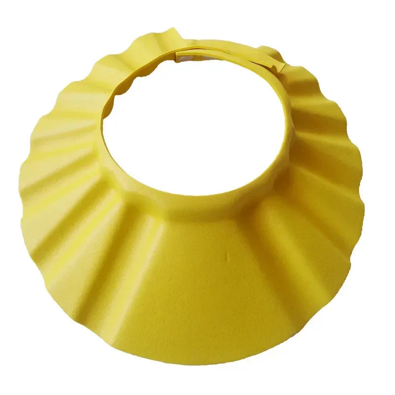 Safe Baby Shower Cap Bath Protection Soft Cap Hat for Baby