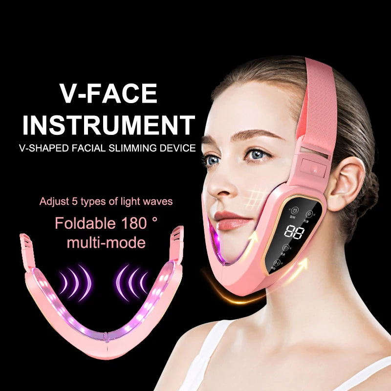 Electric V-Facial Beauty Massager, Adjustable Intensity