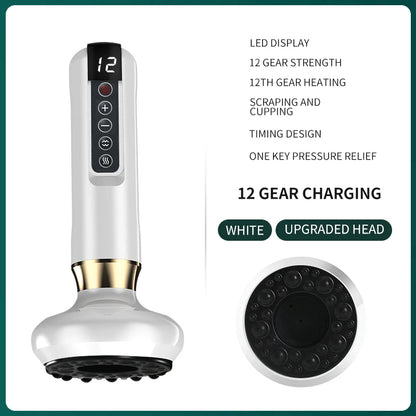 Electric Cupping Massager Vacuum Suction Cup GuaSha
