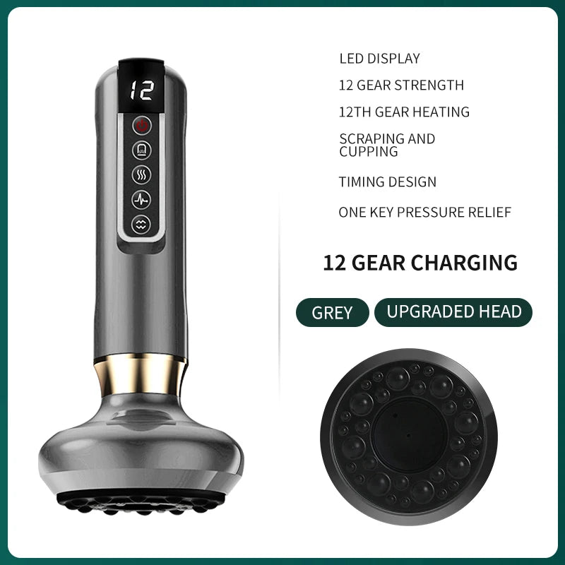 Electric Cupping Massager Vacuum Suction Cup GuaSha
