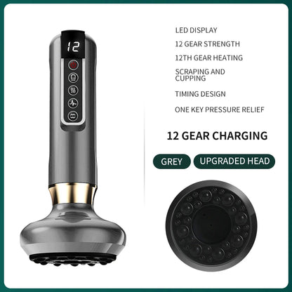Electric Cupping Massager Vacuum Suction Cup GuaSha