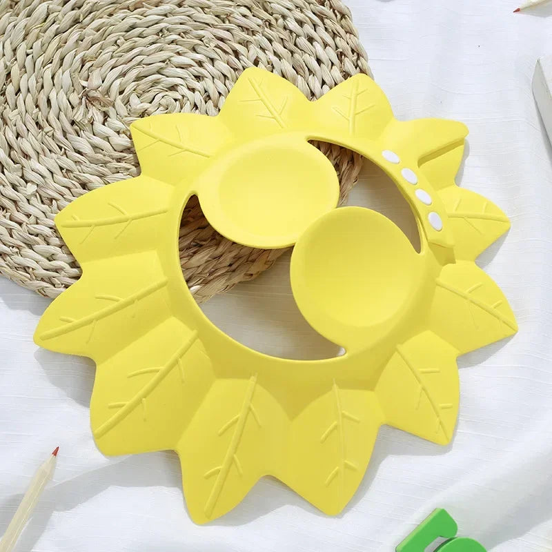 Safe Baby Shower Cap Bath Protection Soft Cap Hat for Baby