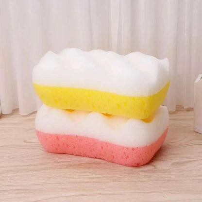 1/3PcsSoft Bath Sponge Body Scrub Bast Wisp Massage