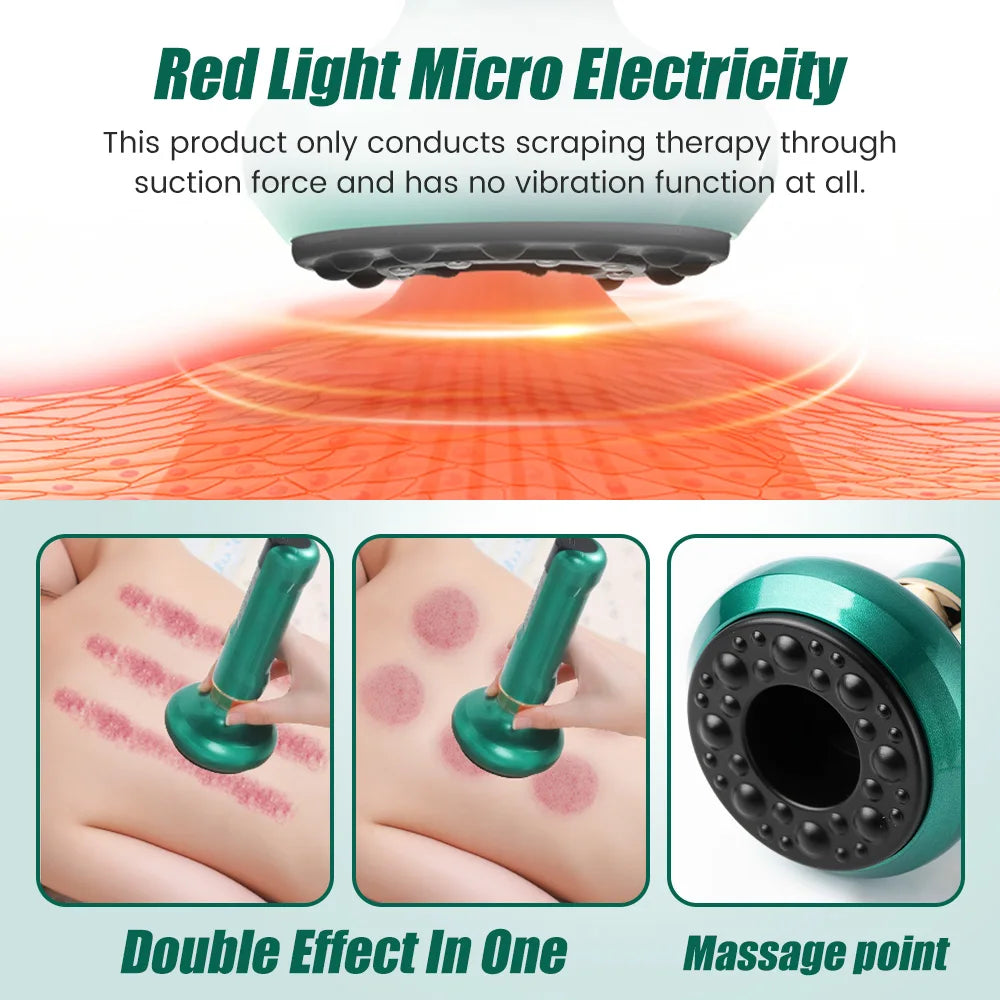 Electric Cupping Massager Vacuum Suction Cup GuaSha
