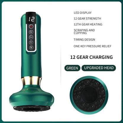 Electric Cupping Massager Vacuum Suction Cup GuaSha
