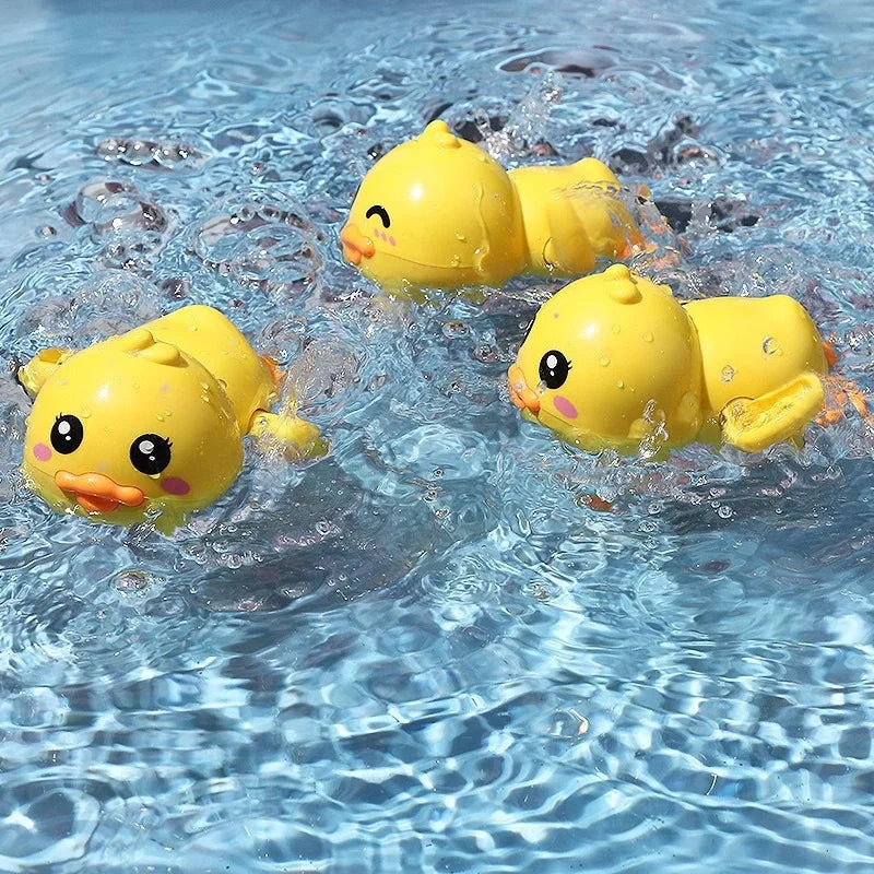 Baby Bath Toys Kids Swimming Clockwork Dolls Pla