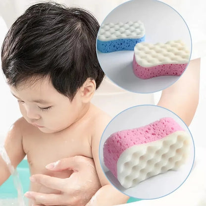 1/3PcsSoft Bath Sponge Body Scrub Bast Wisp Massage