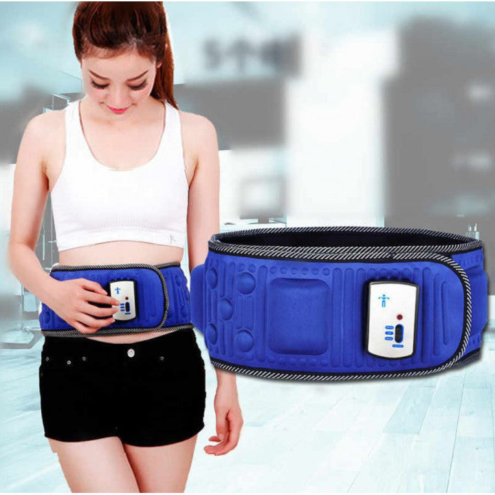 Intelligent Vibration Massage Belt Waist Massager Hot Compress